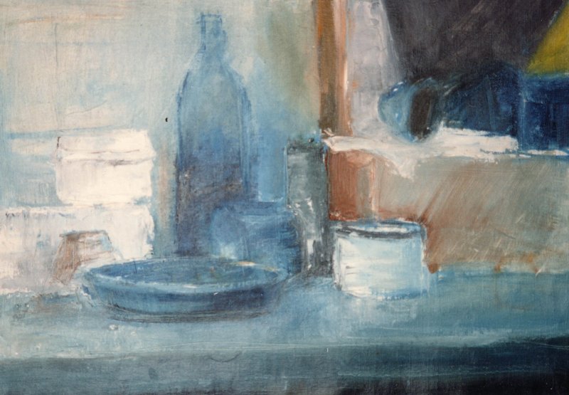 800x555 Impressionist Still Life Contemporary Art Oil Paintings, Original - Contemporary Still Life Painting