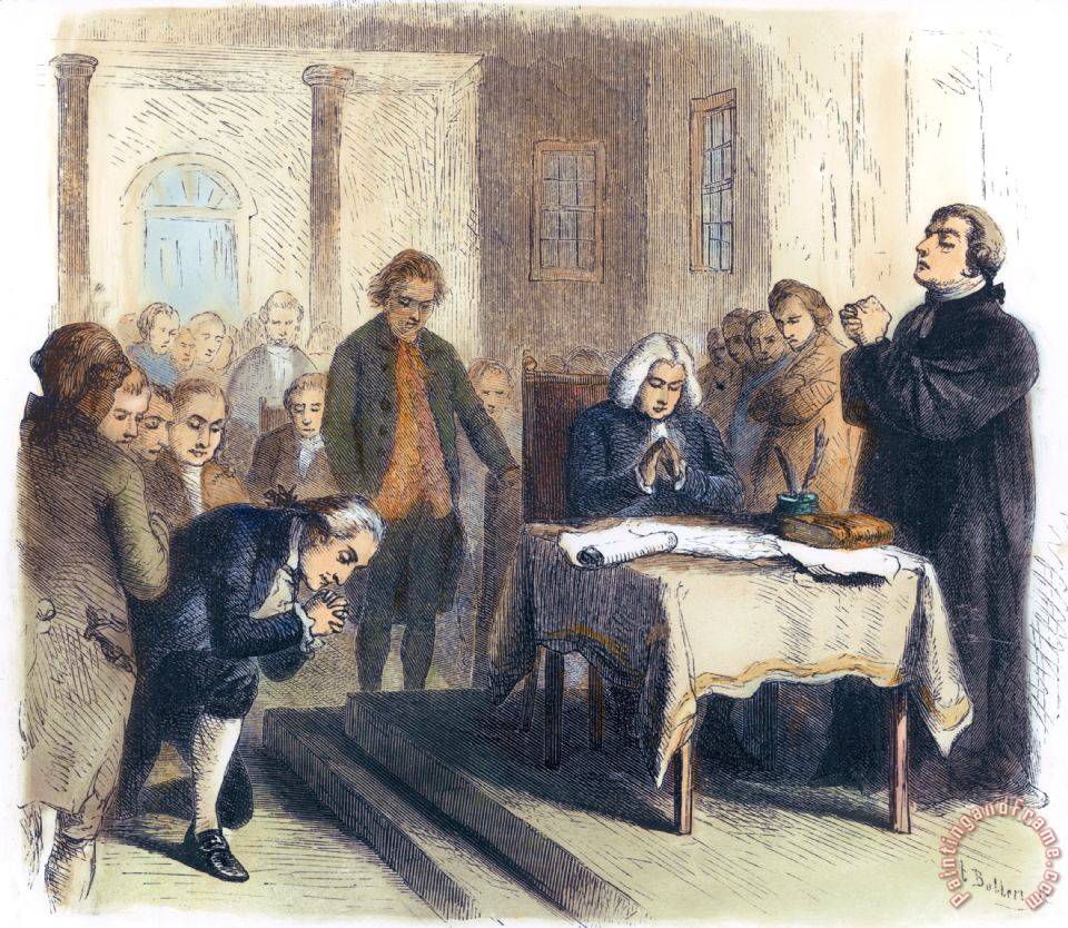 960x834 Others Continental Congress, 1774 Painting - Continental Congress Painting