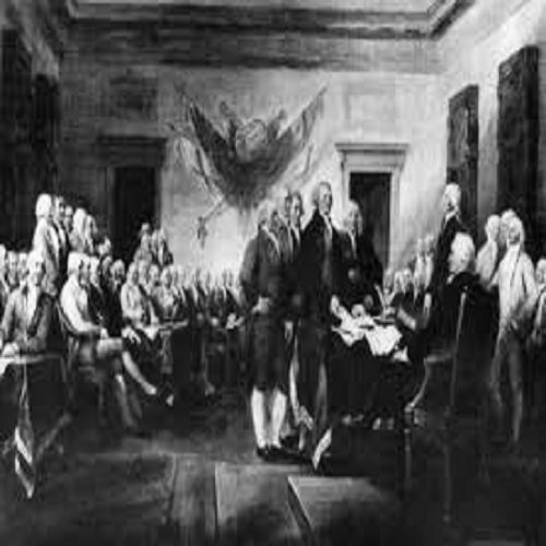 500x500 The Best Speech Never Given Phantom Of The Continental Congress - Continental Congress Painting