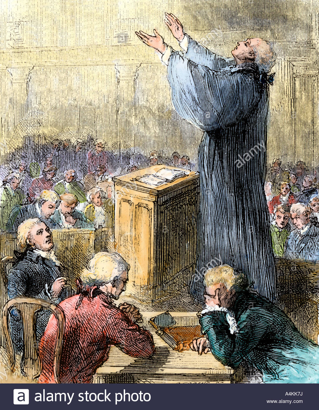 1083x1390 The First Continental Congress Stock Photos Amp The First - Continental Congress Painting