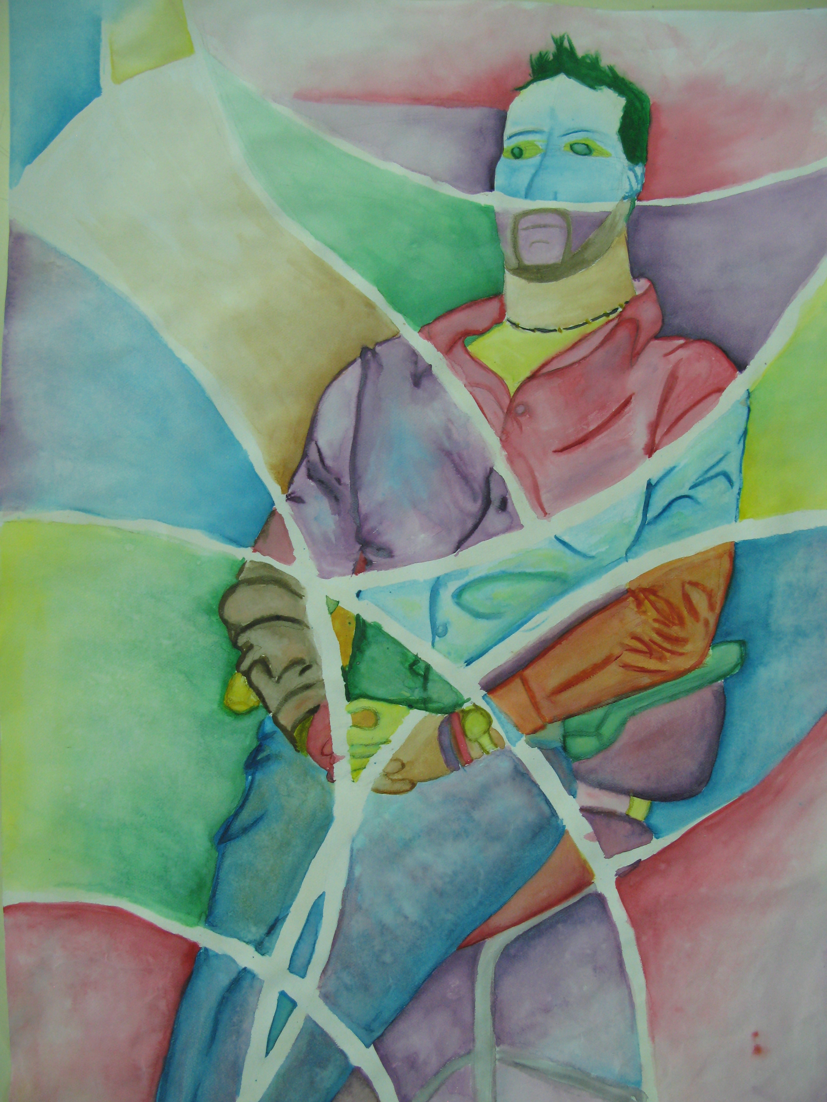 2736x3648 Contour Teaching Making - Contour Line Painting