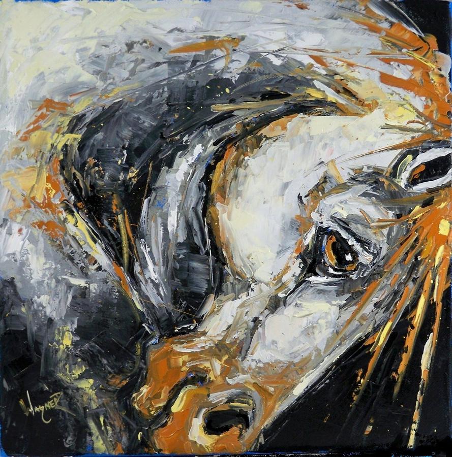 889x900 Contrast Painting By Olga Wagner - Contrast Painting