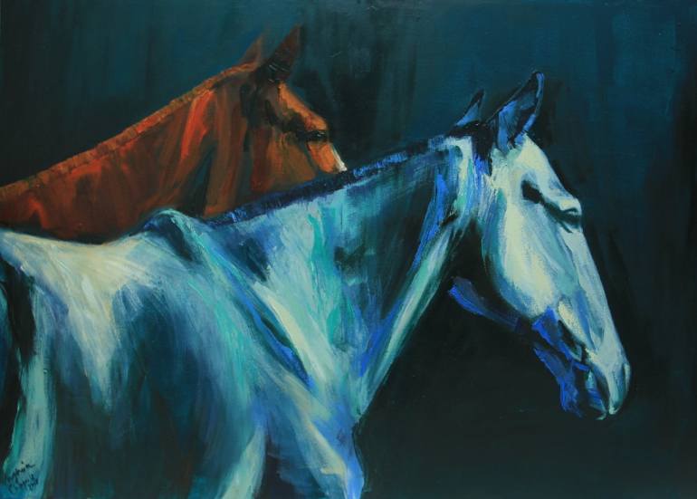 770x551 Saatchi Art High Contrast Painting By Virginia Chapuis - Contrast Painting