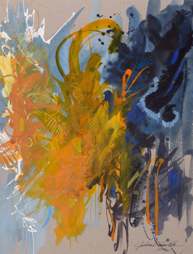 770x1013 Saatchi Art Luminous Contrast Painting By Joshua Smith - Contrast Painting