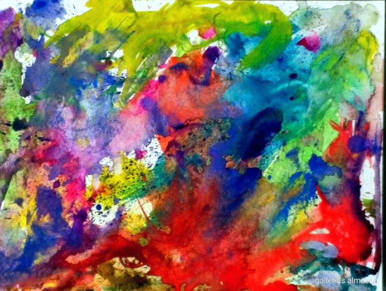 770x581 Saatchi Art Compliments And Contrast Painting By Alex Almazan - Contrast Painting