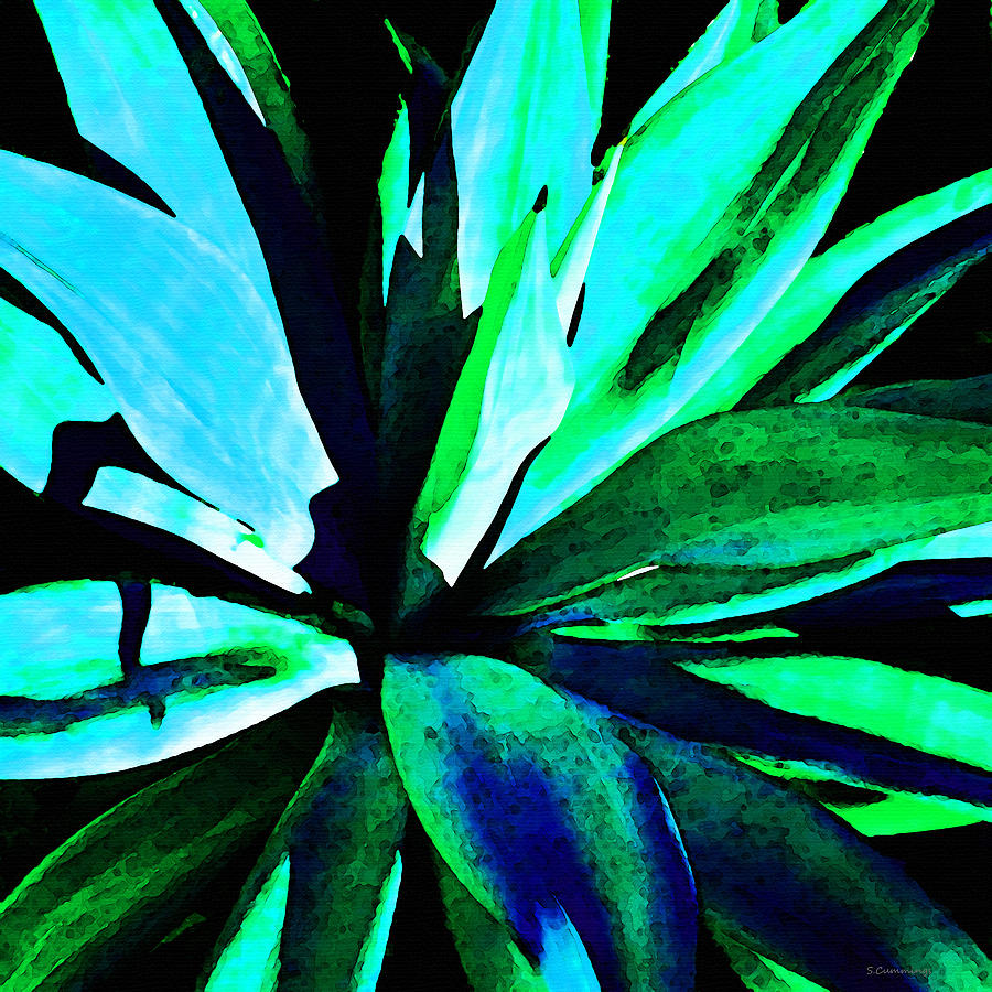 900x900 Agave - Contrast Painting
