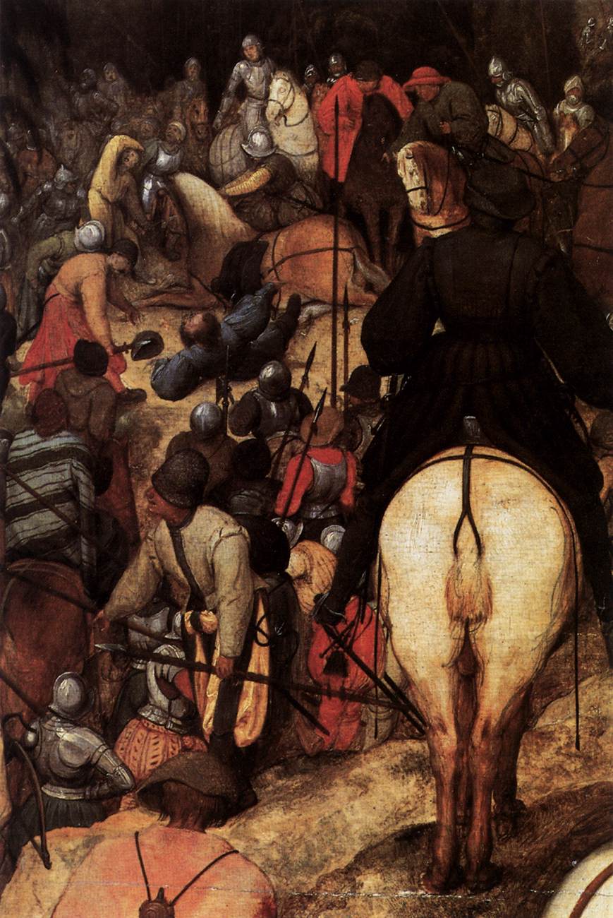 869x1300 The Conversion Of Saul (Detail) 1567 Painting Pieter The Elder - Conversion Of Paul Painting