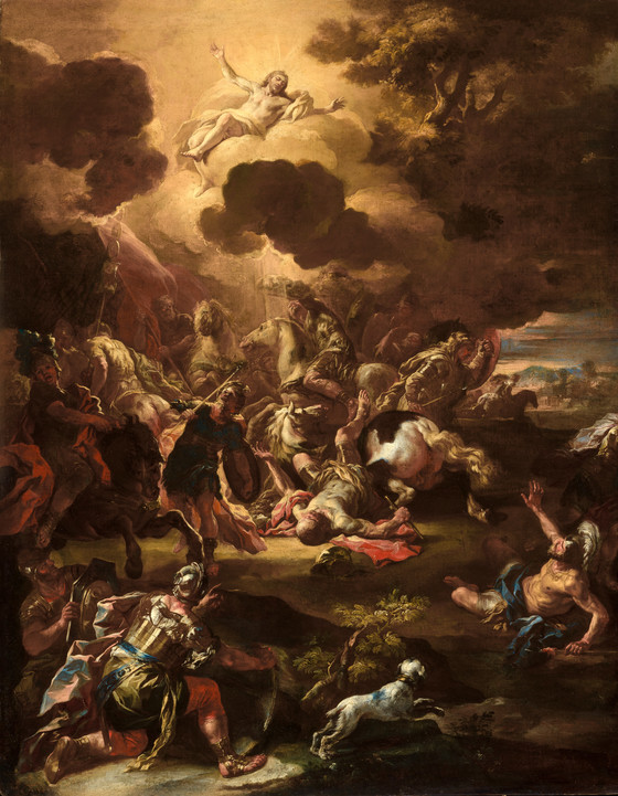 560x721 The Conversion Of Saul Lacma Collections - Conversion Of Paul Painting