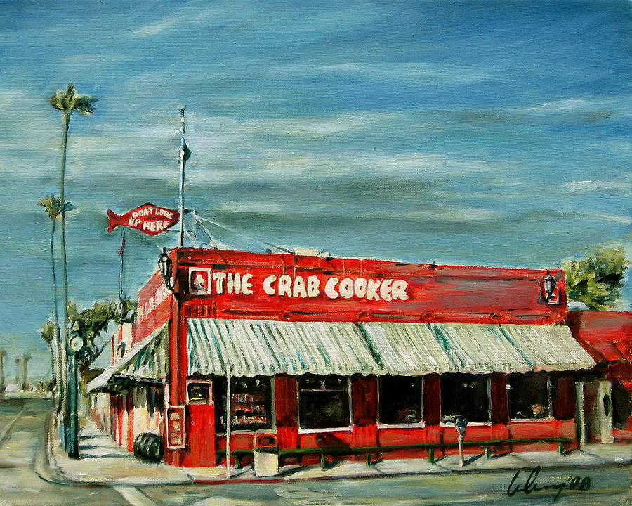 900x720 The Crab Cooker Painting By Ivailo Boliarov - Cooker Painting