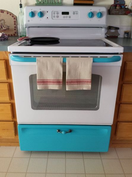 445x594 This Idea Will Dramatically Transform Your Old Stove And It Looks - Cooker Painting
