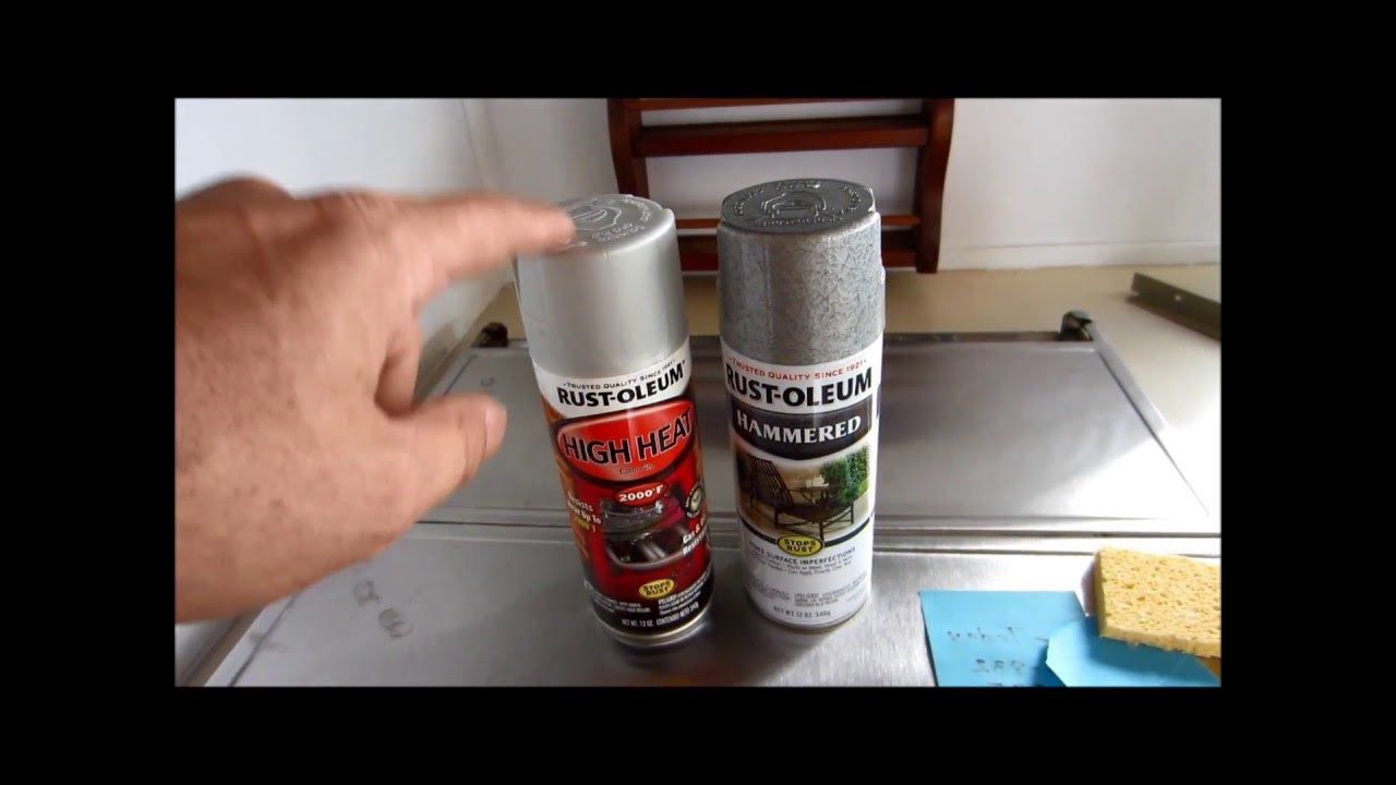 1280x720 How To Paint Your Motor Home Stove Range Or Vent Hood. - Cooker Painting