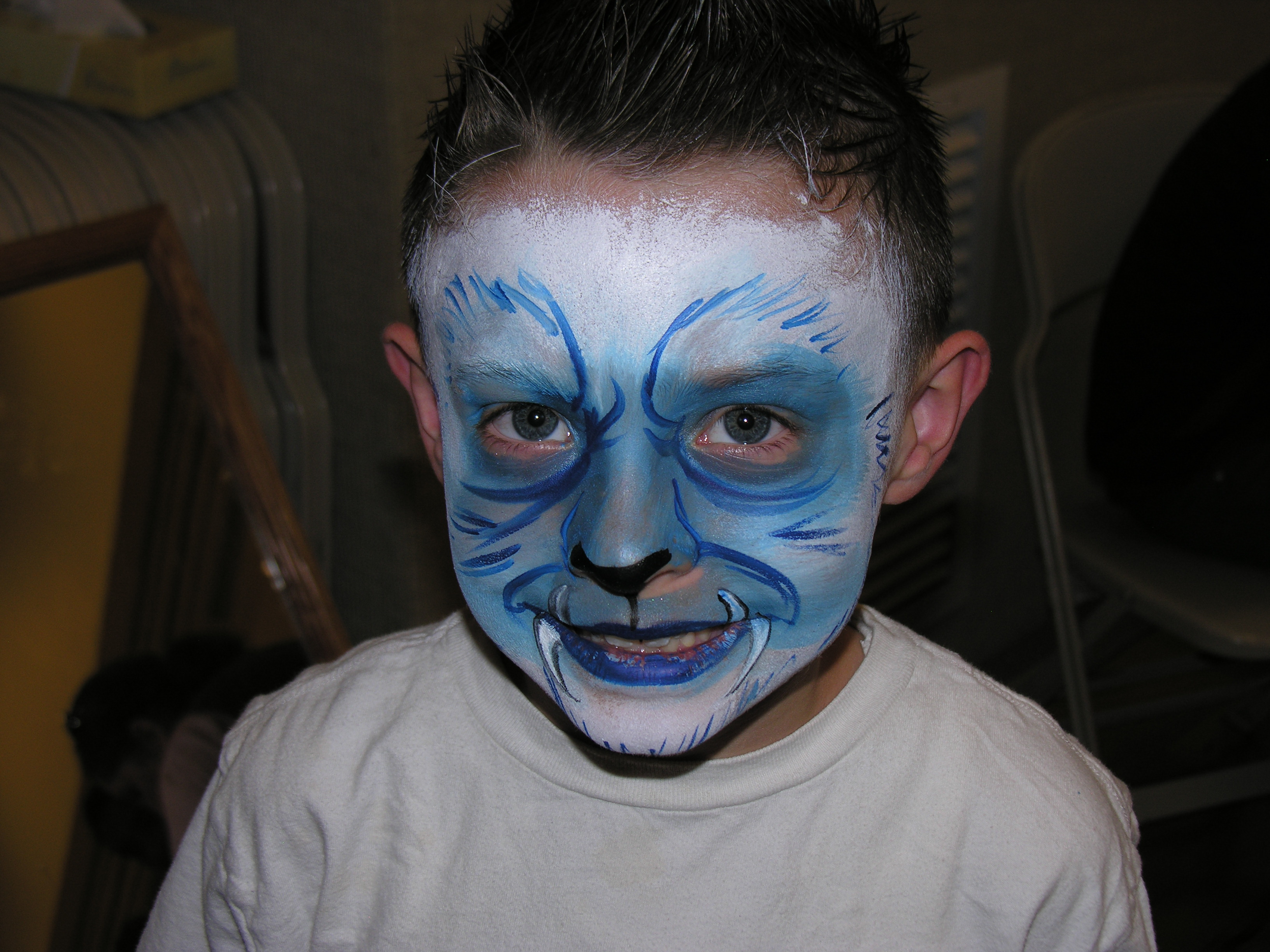 3264x2448 Zombie Face Paint The Painted Otter - Cookie Monster Face Painting