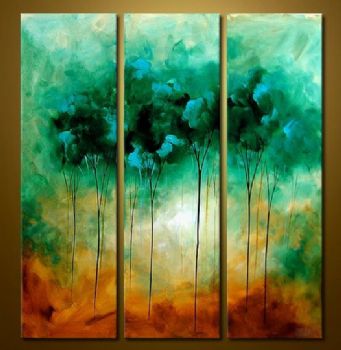 341x350 Cool Breeze Modern Canvas Art Wall Decor Landscape Oil Painting - Cool Art Painting