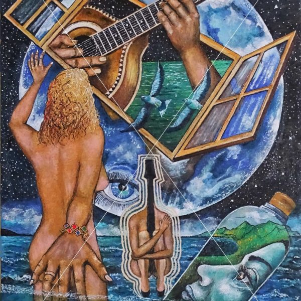 600x600 The Mandolin Effect - Cool Art Painting