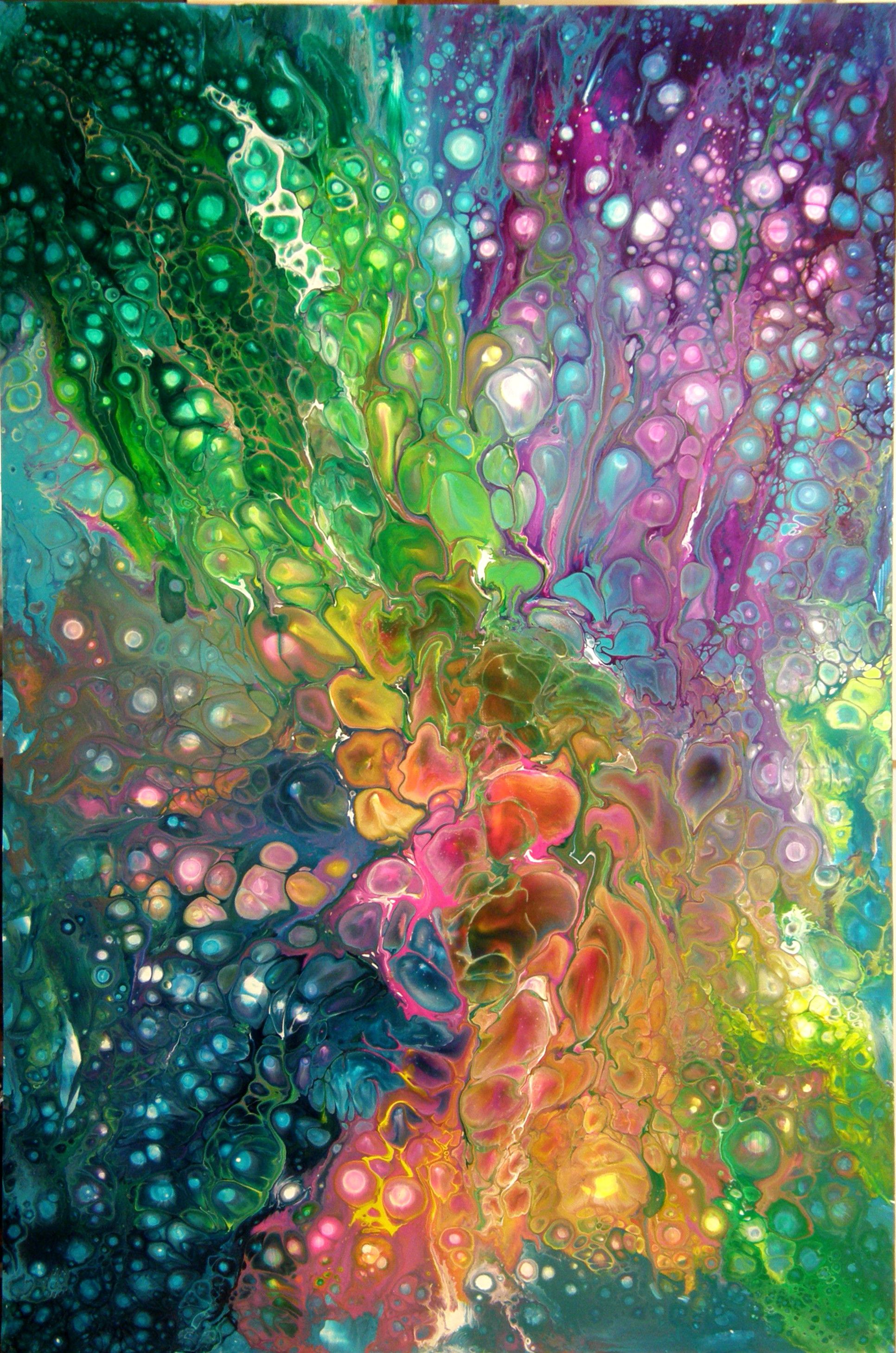 1932x2916 Acrylic Pouring Btw, Check Out Some Cool Art Here Http - Cool Art Painting