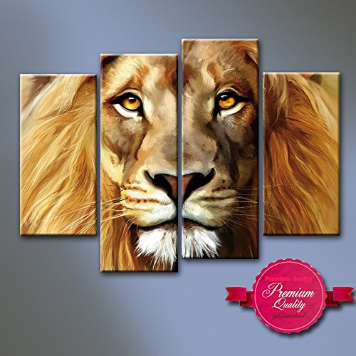 Cool Lion Painting at PaintingValley.com | Explore collection of Cool ...