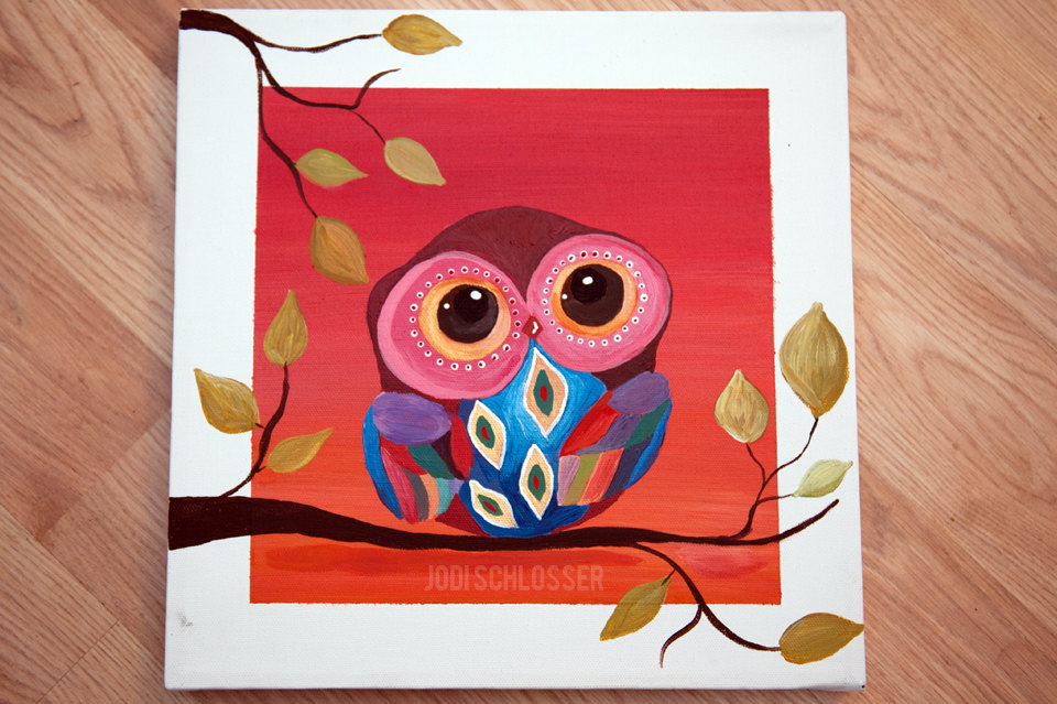 960x639 Pictures Cute Painted Owls, - Cool Owl Painting