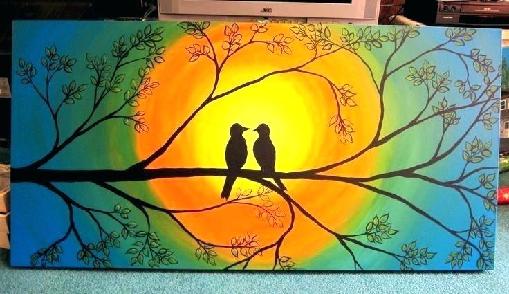 736x425 Decoration Cool Painting Ideas To Make Walls Talk Popular - Cool Painting