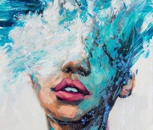 500x425 Art Tumblr Paintings Bertjanda Art Craft - Cool Painting