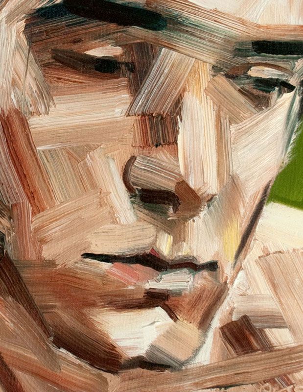 619x800 Erik Olson This Is The Coolest Paint Technique Ever Long Brush - Coolest Painting Ever