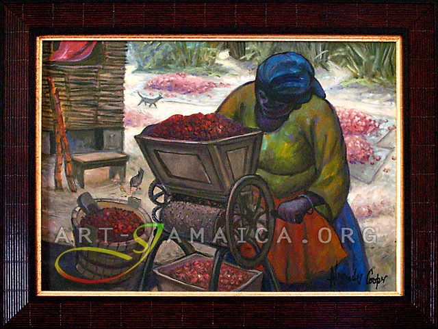 640x481 Jamaican Artist Alexander Cooper - Cooper Artist Painting