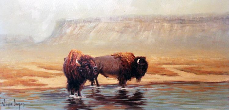 750x362 Wayne Cooper (Artist) - Cooper Artist Painting