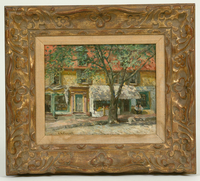 700x631 Emma Lampert Cooper Painting - Cooper Painting