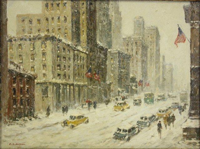 640x478 Oil Painting Signed C.c. Cooper - Cooper Painting