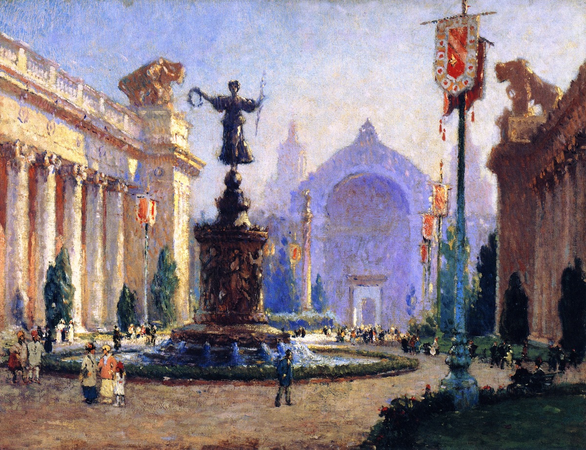 1200x920 Panama Pacific International Exposition Painting, Acolin Campbell - Cooper Painting