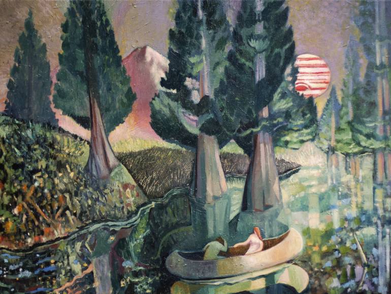 770x579 Saatchi Art Jupiter Painting By Ron Cooper - Cooper Painting