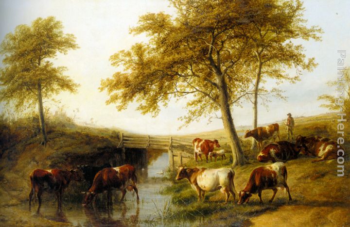 720x468 Thomas Sidney Cooper Cattle Resting By A Brook Painting Anysize 50 - Cooper Painting