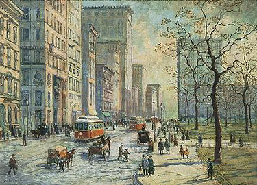 375x270 Colin Campbell Cooper Paintings - Cooper Painting