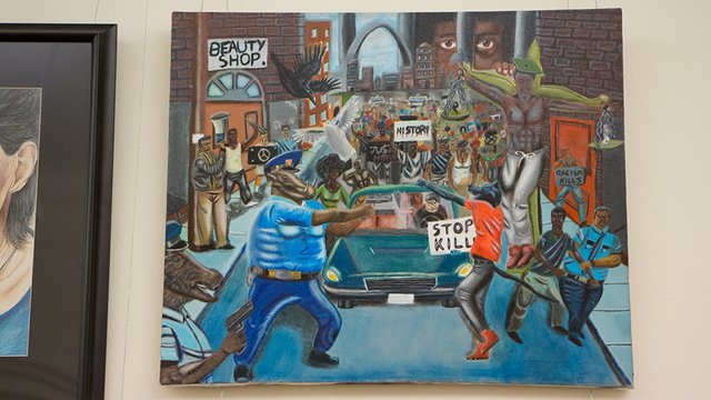 640x360 Cop Painting To Be Removed From Capitol Complex Next Week Thehill - Cop Painting