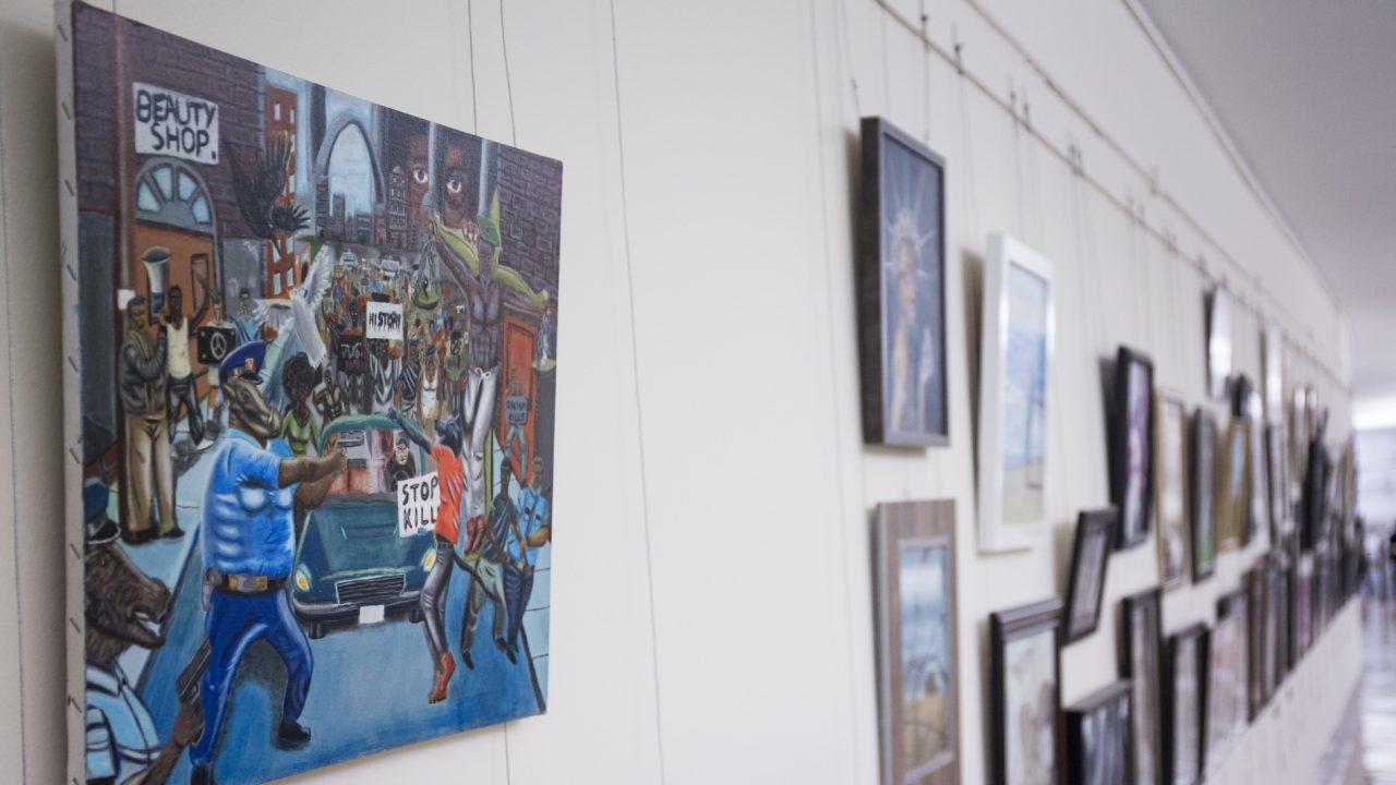 1280x720 Democrat Demands Republican Be Charged With Theft Of Controversial - Cop Painting