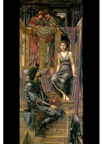 349x490 Buyenlarge King Cophetua And The Beggar Maid By Edward Burne Jones - Cop Painting