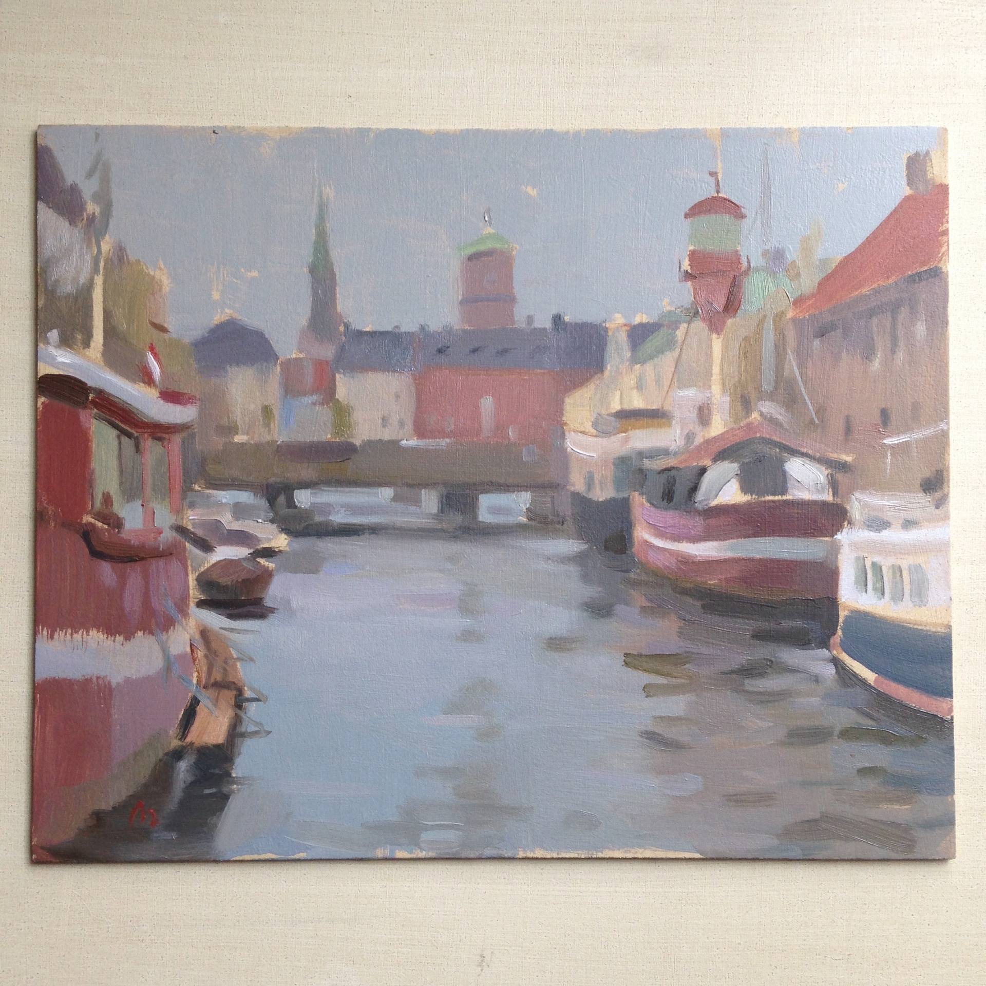 1920x1920 Saatchi Art Copenhagen Painting By Maxim Moraru - Copenhagen Painting
