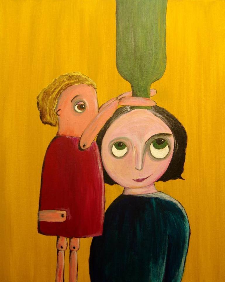 770x966 Saatchi Art Nicolaus Copernicus Painting By Paulina Krakowiak - Copernicus Painting