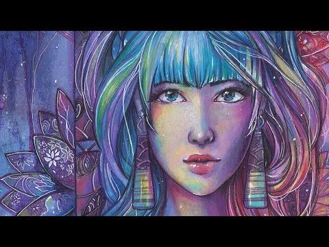 480x360 Long Version - Copic Marker Painting