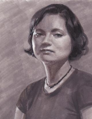 320x412 How To Use Copic Markers To Render A Portrait Copic - Copic Painting