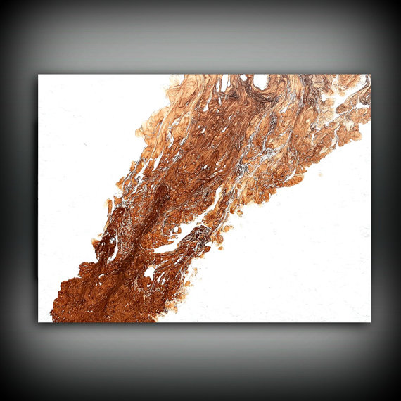 570x570 Copper Painting 36 X 48 Abstract Painting Acrylic Painting - Copper Painting