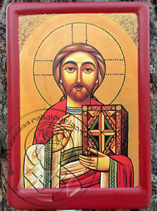 223x300 Coptic Icon Art Jesus Religious Egypt Icon Sale Ebay - Coptic Painting