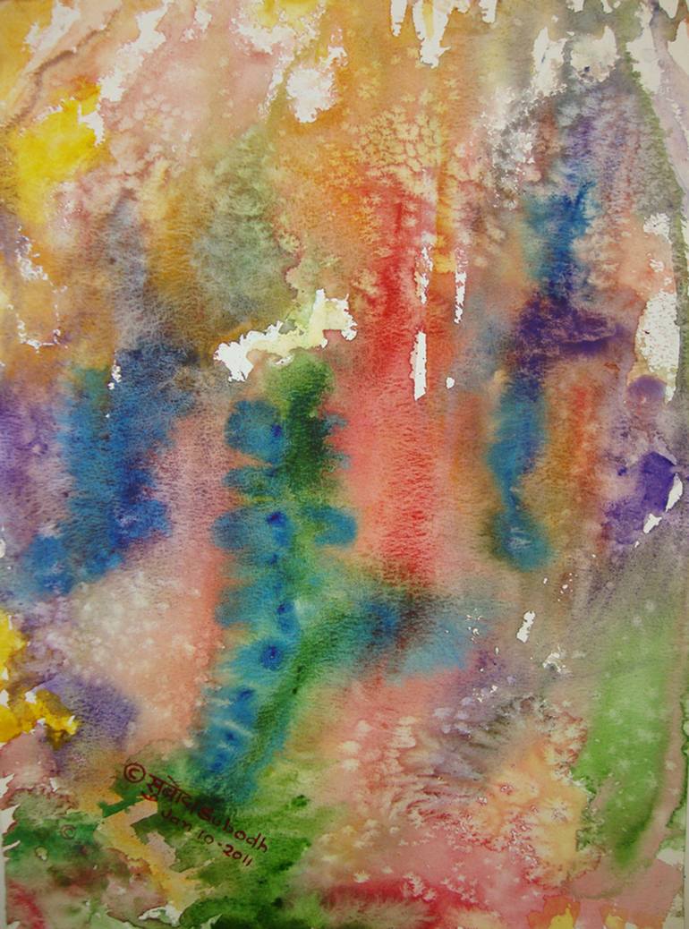 770x1038 Saatchi Art Ocean Coral Painting By Subodh Maheshwari - Coral Painting