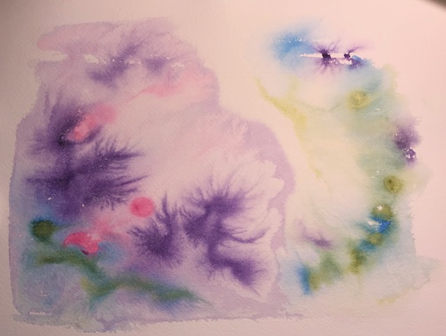 640x483 Watercolor Coral Reef Threesixfiveart - Coral Reef Watercolor Painting
