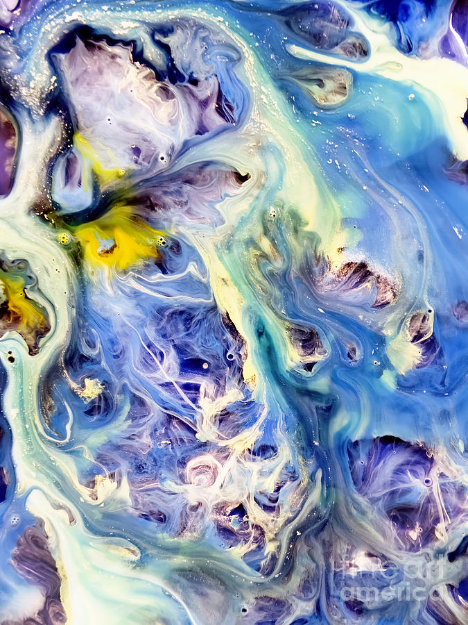 675x900 Coral Reef Abstract Watercolor Painting Painting By Justyna Jbjart - Coral Reef Watercolor Painting