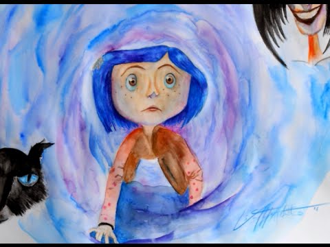 480x360 Coraline Fan Art - Coraline Painting