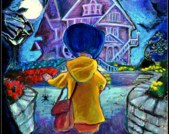 340x270 Coraline Jones Etsy - Coraline Painting