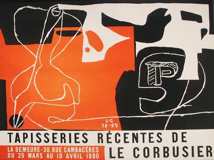 700x524 Tapisseries Recentes Painting By Le Corbusier - Corbusier Painting