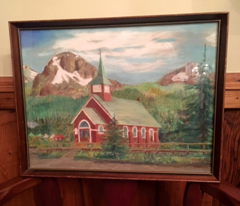 1024x877 Historic Church Painting Found In Virginia The Cordova Times - Cordova Painting