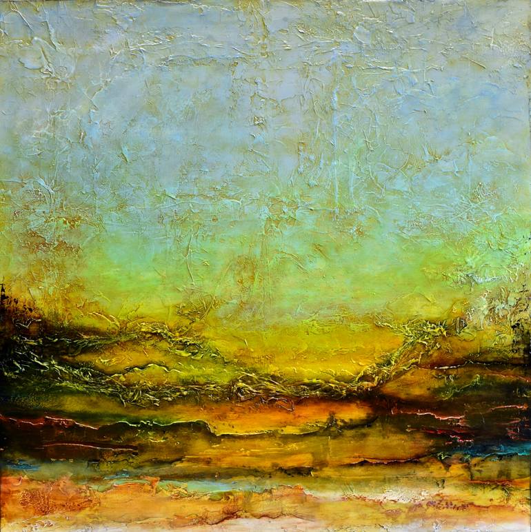 770x772 Saatchi Art Medicino Painting By Dl Corn - Corn Painting