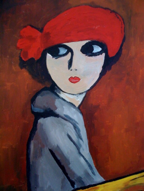 287x381 New Year's Resolution - Corn Poppy Painting